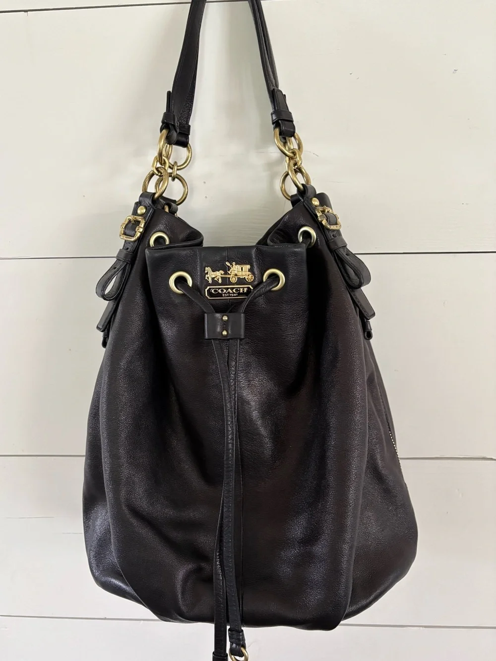 Coach Madison Marielle Hobo Drawstring Bag